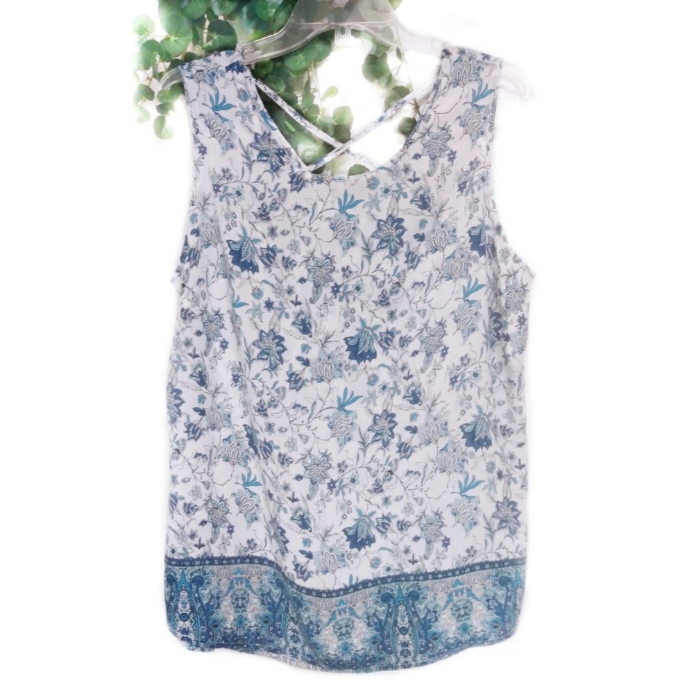 Avenue Sleeveless Top Size 14